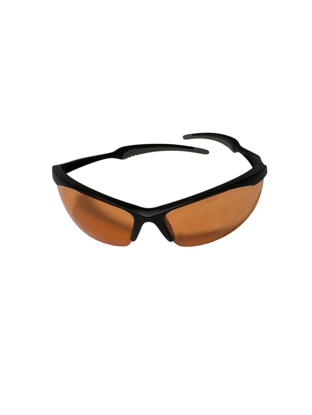 GTV Z87 Orange Tinted Sunglasses Mens With Case Sports Athletic